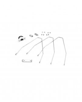 Q-Parts - Rear Mudguard Stay & Roller - L
